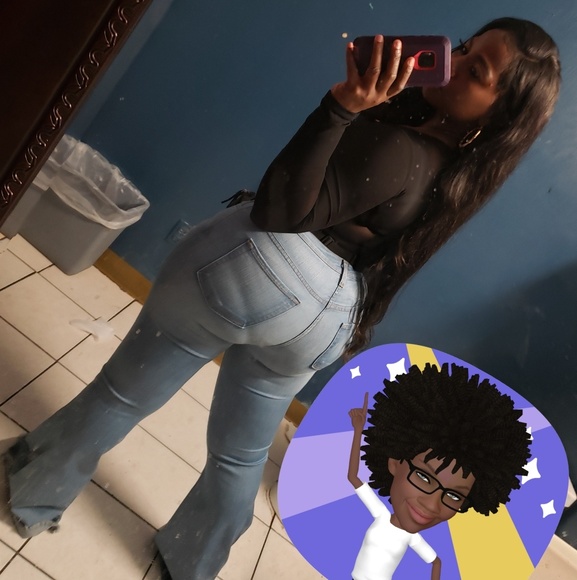 SKYLAR DENIM JEAN IN LIGHT BLUE🛍 - Picture 6 of 7